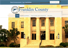 Tablet Screenshot of franklincountyflorida.com